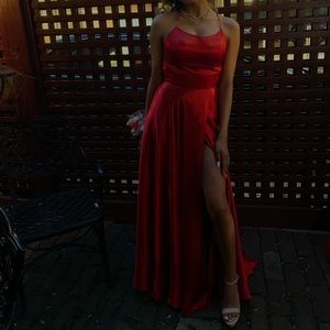 RED PROM DRESS